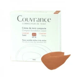 Couvrance – Crème De Teint Compacte Fini Mat – Teinte Soleil 5.0