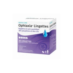 Ophtaxia Lingettes – Boîte De 20 Lingettes