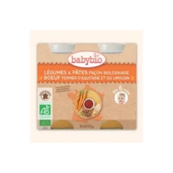 Légumes Et Pâtes Façon Bolognaise, Bœuf Fermier D’Aquitaine Et Du Limousin – 2 X 200 G