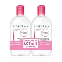 Créaline T.S. H2O Sans Parfum – Lot De 2 X 500 Ml