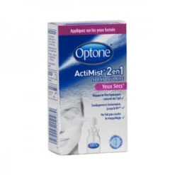 Optone ActiMist Spray Pour Yeux Secs – 10 Ml