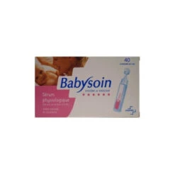 Babysoin Sérum Physiologique – 40 Unidoses De 5ml