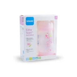 Biberon Africa Rose Système Anti-Colique Tétine Débit 2 – 260 Ml Lot De 2