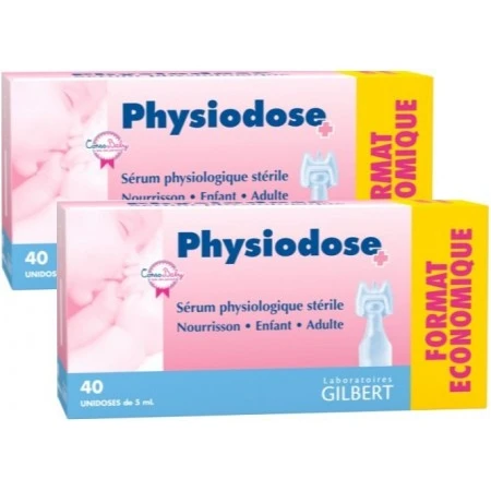 Sérum Physiologique – Lot De 2 X 40 Unidoses De 5 Ml 1 Sérum Physiologique – Lot De 2 X 40 Unidoses De 5 Ml