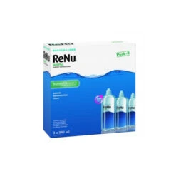 Renu MultiPlus – Solution Multifonctions Pour Lentilles Souples – 3 X 360 Ml