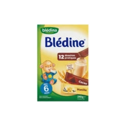 Blédine Vanille Cacao Dès 6 Mois – 12 Dosettes De 20 G