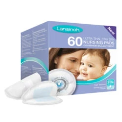 Coussinets D’Allaitement Jetables – 60 Pièces