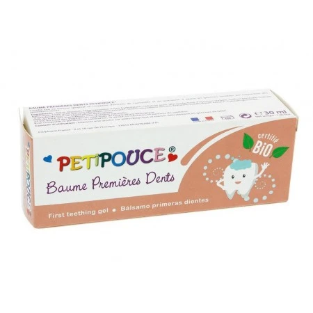 Petipouce Baume Premières Dents Bio – 30ml 1 Petipouce Baume Premières Dents Bio – 30ml