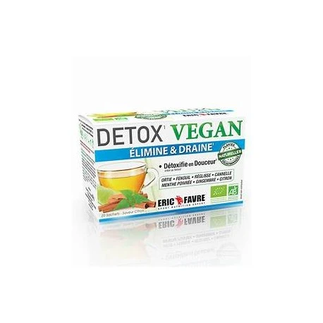 Tisane Drainante Detox VEGAN 1 Tisane Drainante Detox VEGAN
